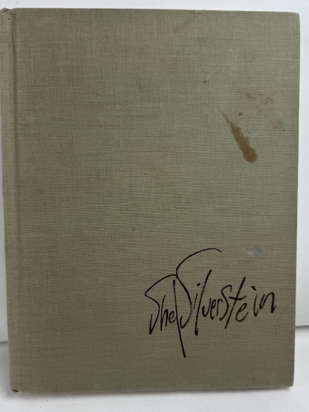 Where the Sidewalk Ends by Shel Silverstein Hardcover HarperCollins Poems Stain